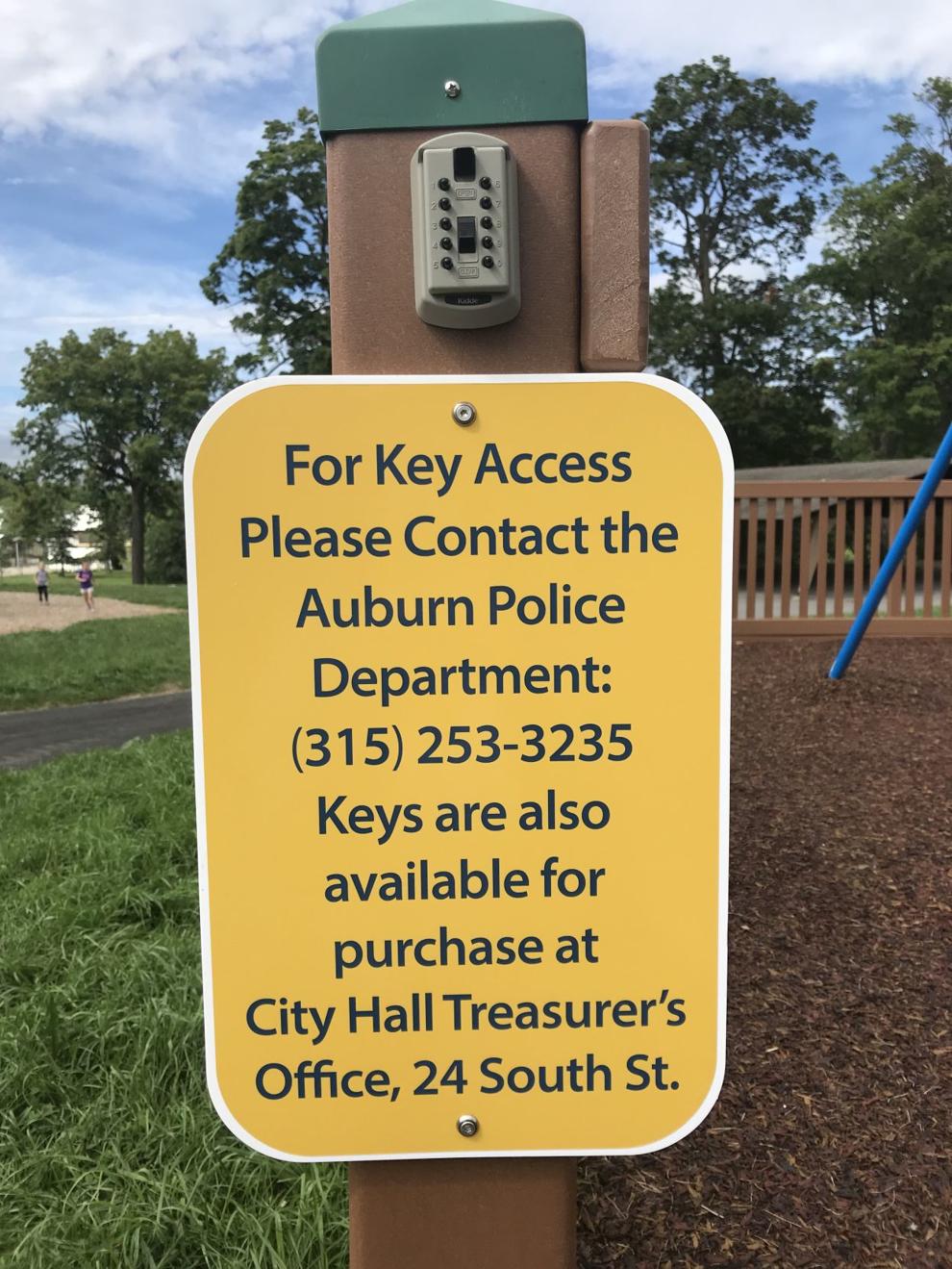 Wheelchair accessible swing installed at Casey Park in Auburn