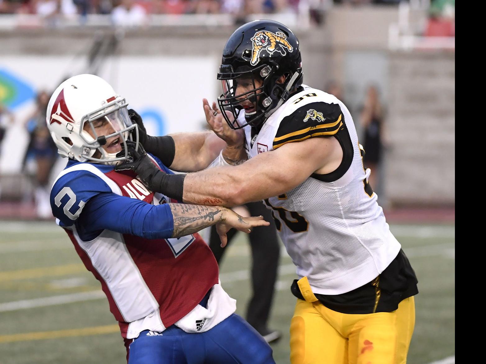 Johnny Manziel Throws 4 Interceptions In Cfl Debut Local Sports Auburnpub Com