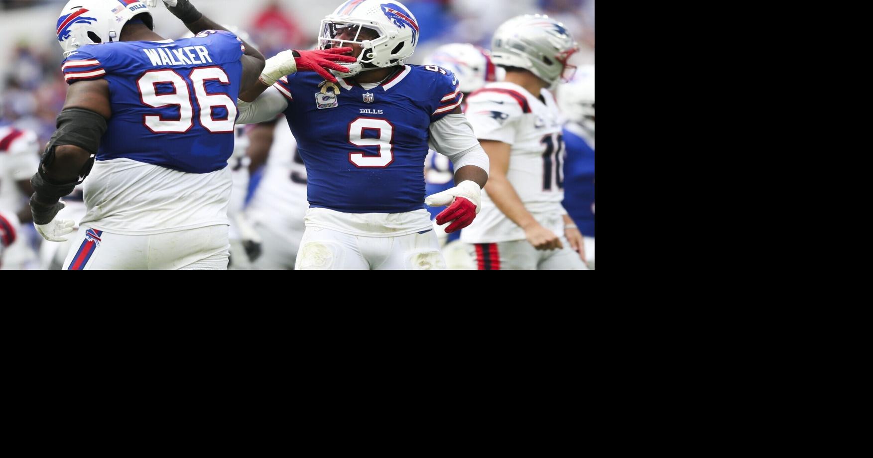 Don't look now: The Bills are tied for No. 1 in AFC, but a tough road lies ahead