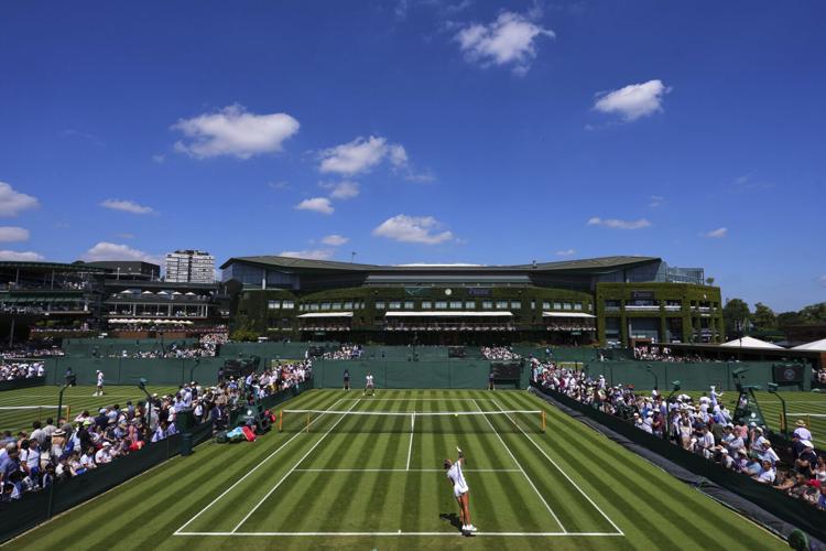 APTOPIX Britain Wimbledon Tennis