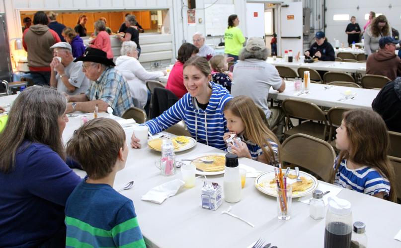 Hundreds celebrate mothers at Scipio Volunteer Fire Department breakfast