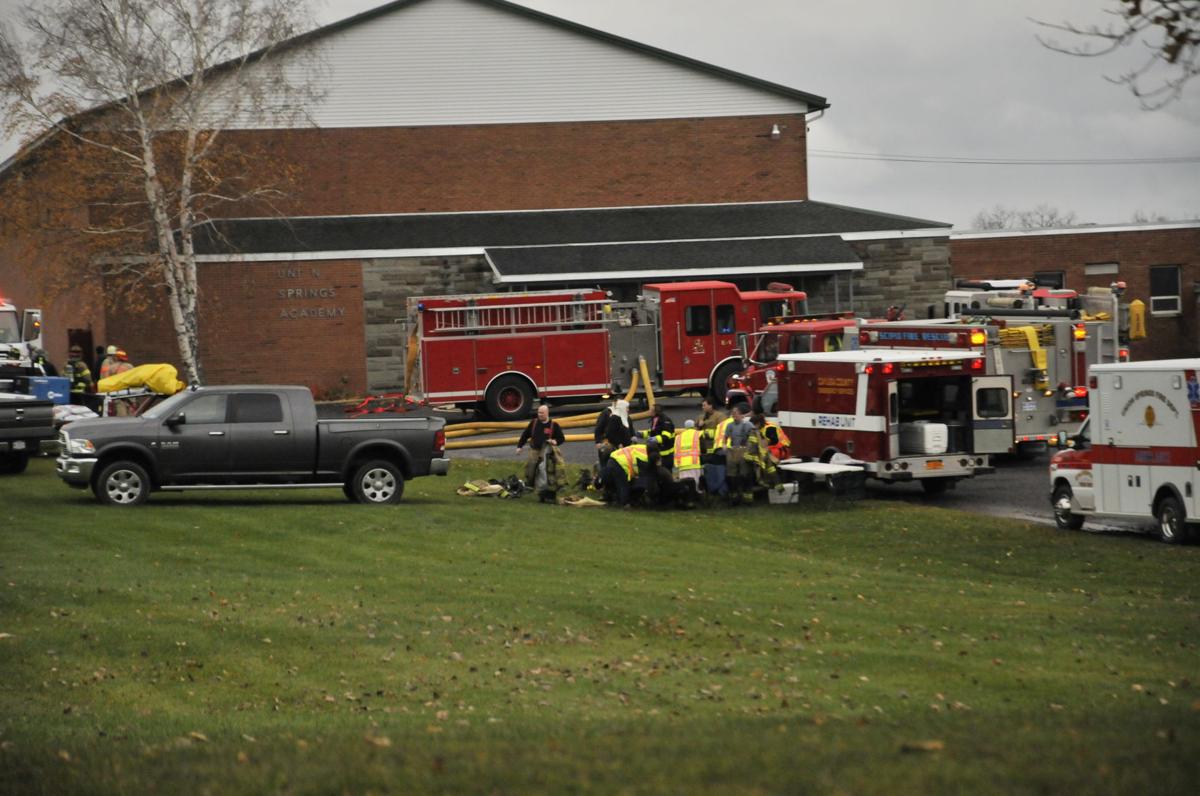 Union Springs Academy moves classes to church after weekend fire