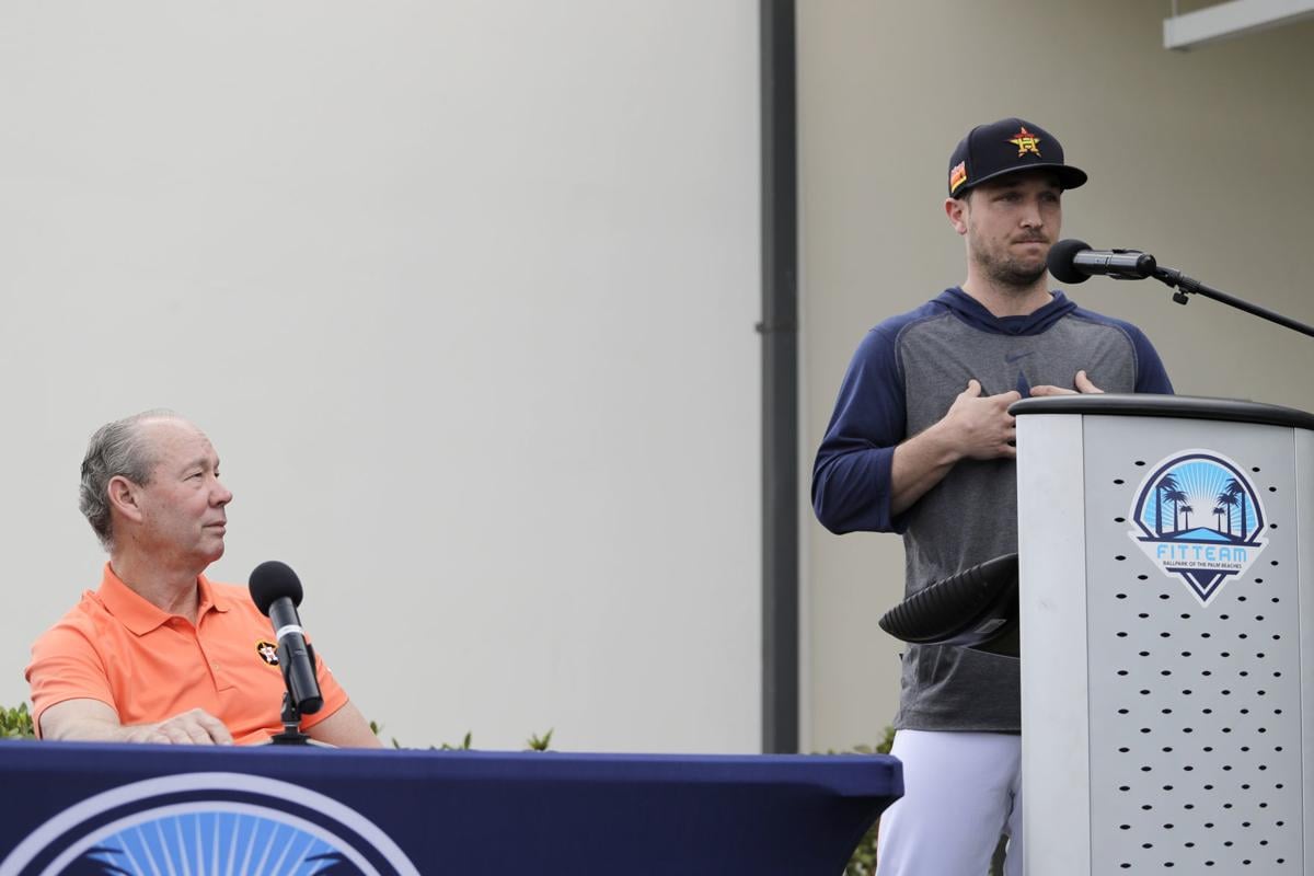 Astros Sign Stealing Baseball