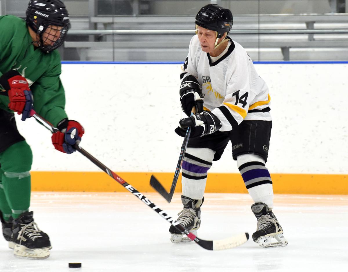 Gallery 70's+ hockey players hit the ice for 15th annual Gray Wolves