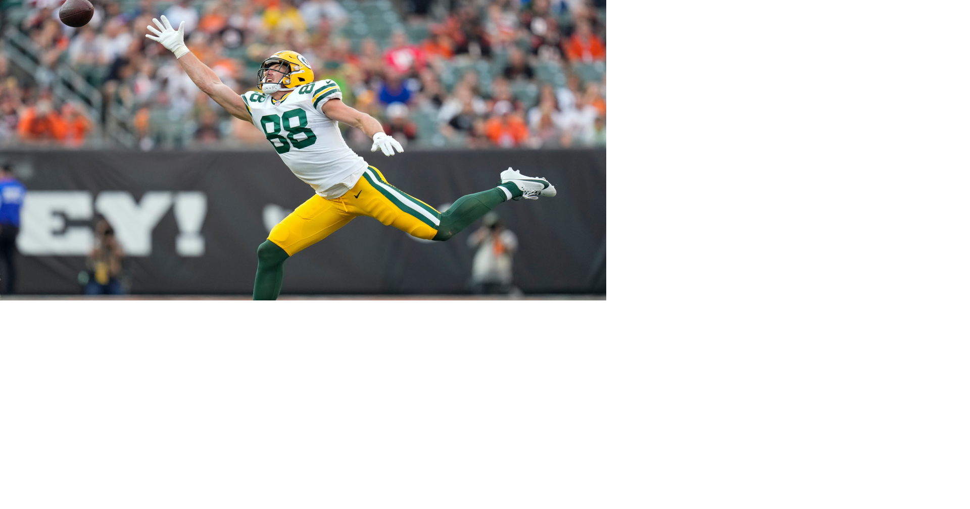 Luke Musgrave The Clear Starting Tight End For The Packers