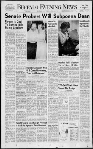 Rich Stadium naming battle 1973