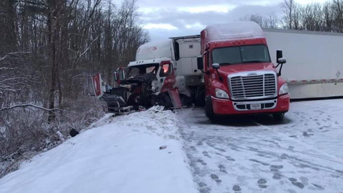 Traffic On 5 And 20 Back Open After Tractor Trailer Accident