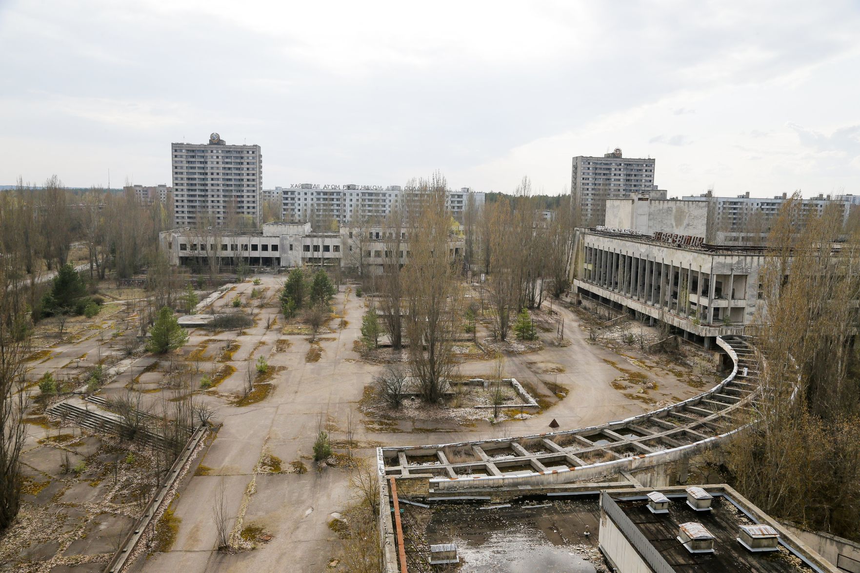 chernobyl aftermath buildings