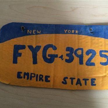 New York DMV targeting fake license plates