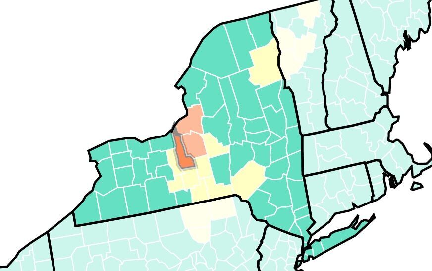 Masks in Cayuga County as COVID19 cases increase 100 in