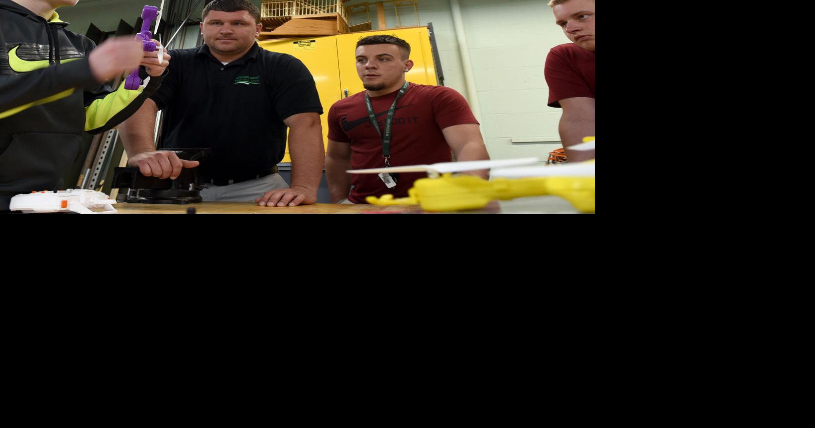 Drone direction Weedsport students let unmanned machinery fly at new class