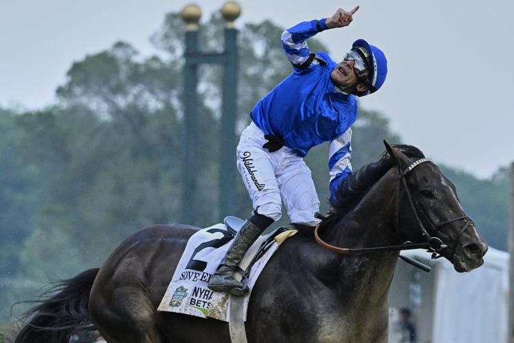 APTOPIX Belmont Stakes Horse Racing