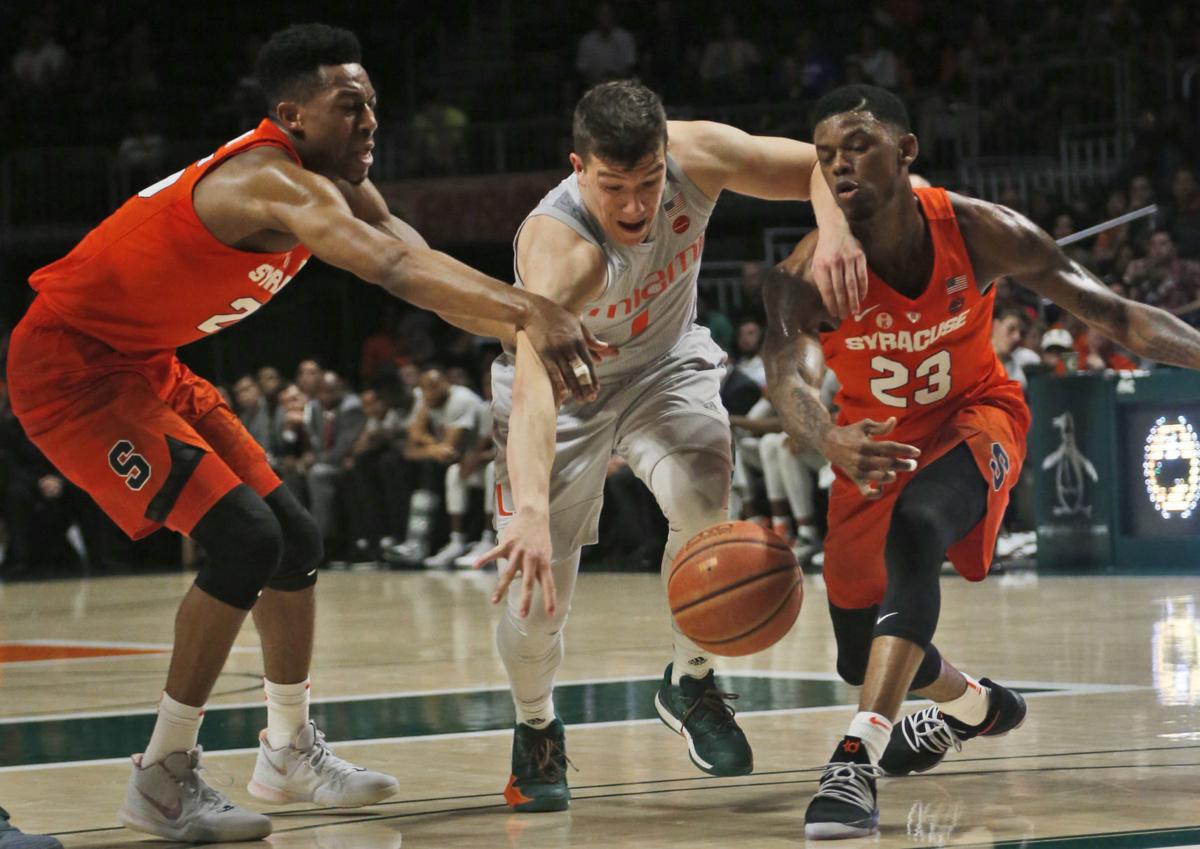 Battle S Late Heroics Help Syracuse Men S Basketball Defeat Miami