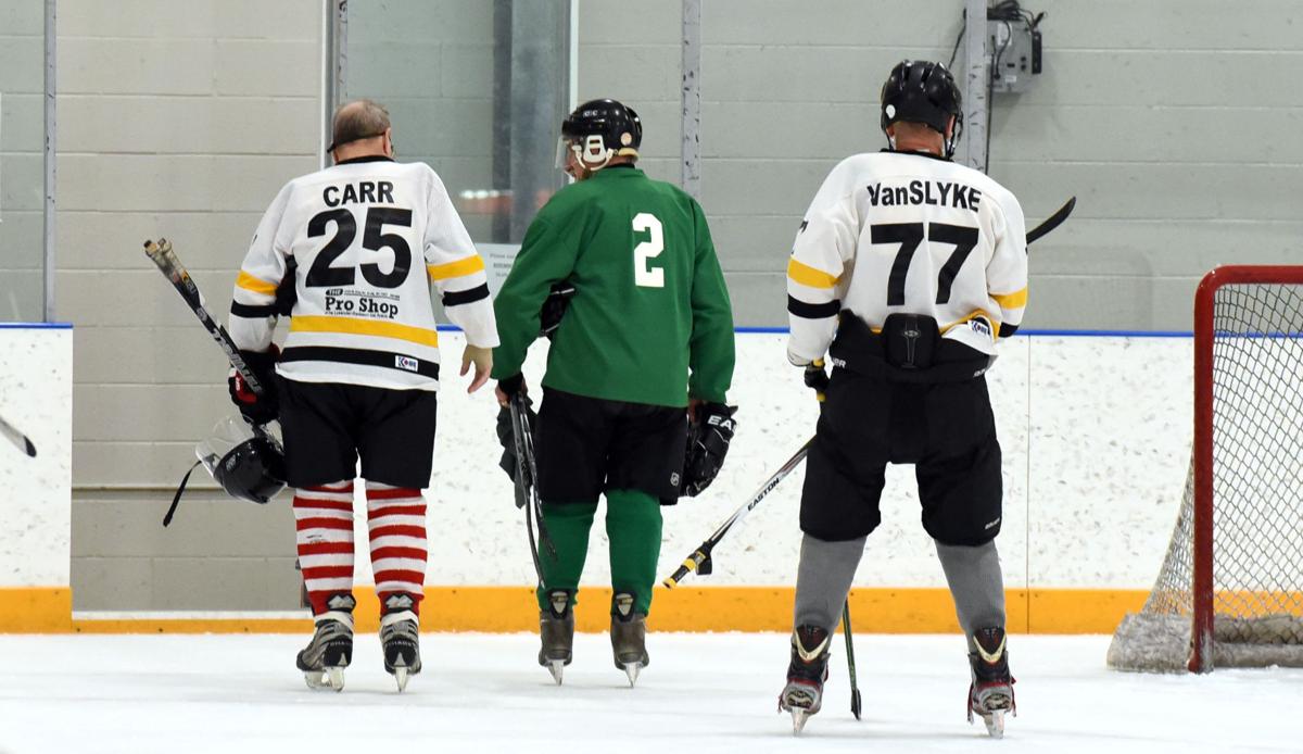 Gallery 70's+ hockey players hit the ice for 15th annual Gray Wolves