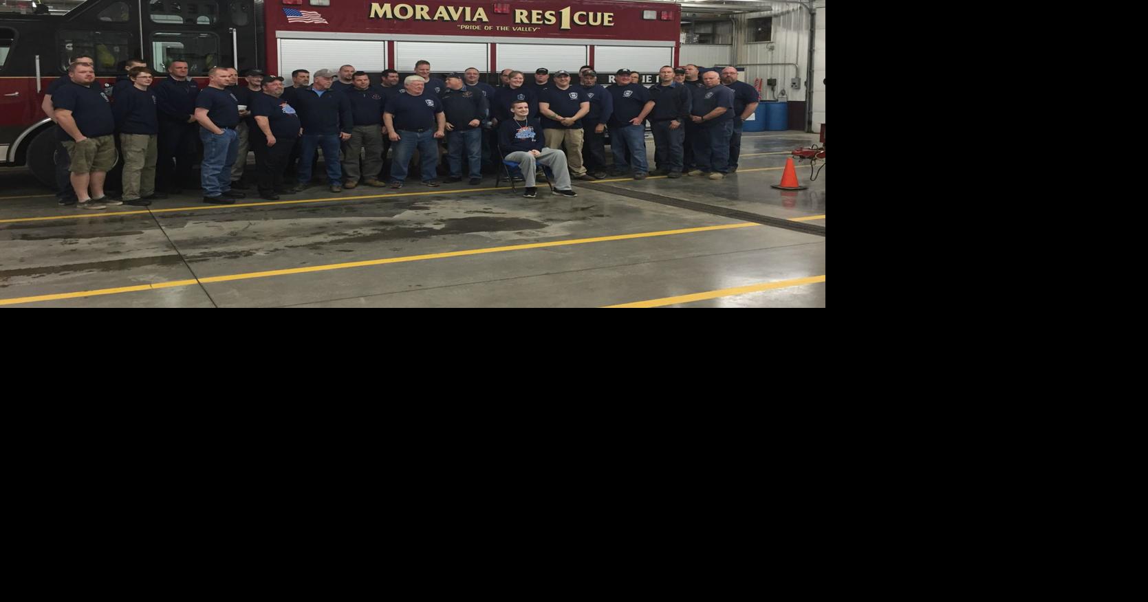 Dustin Mondics, Moravia senior injured in a vehicle accident in