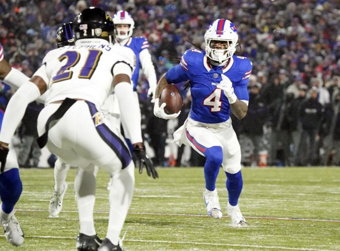 Bills Ravens NFL Playoff Football