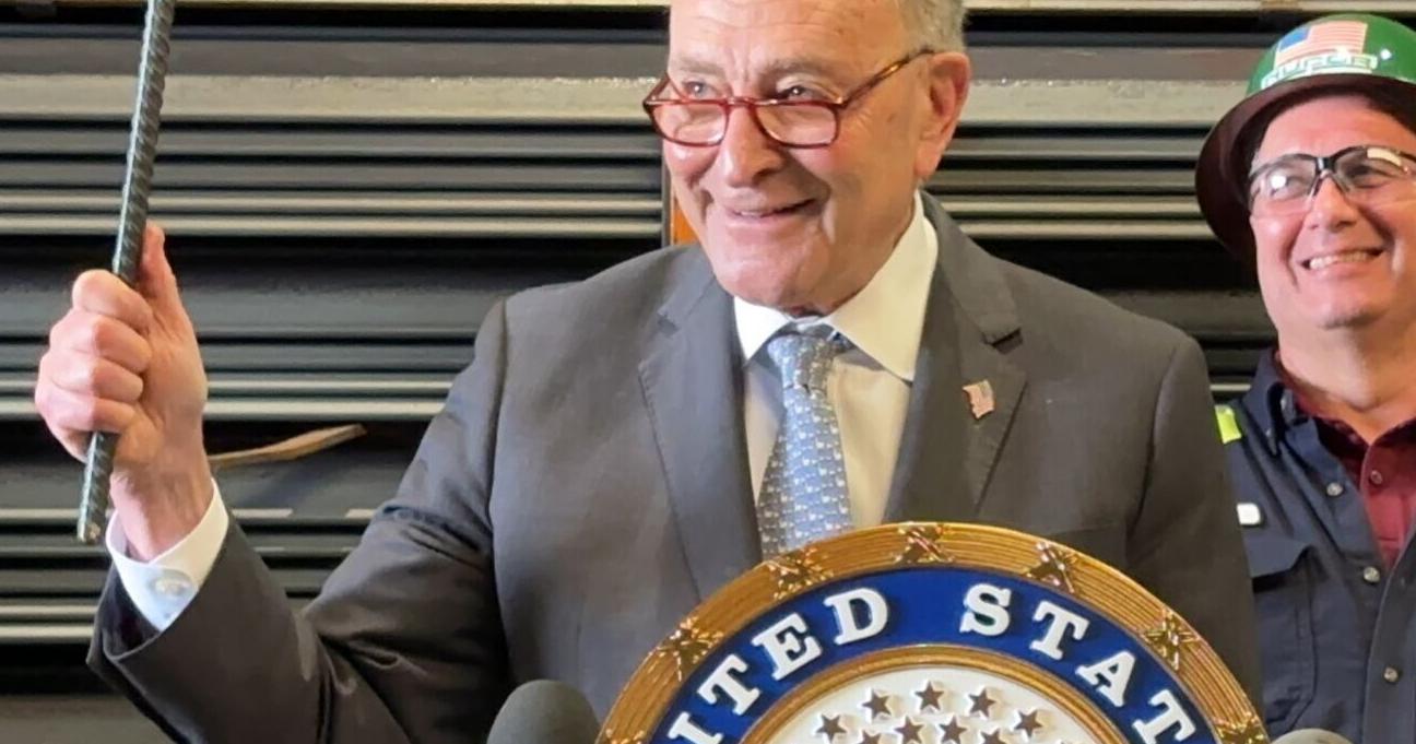 Schumer targets 'Mexico steel loophole' during Auburn visit - Vimarsana News