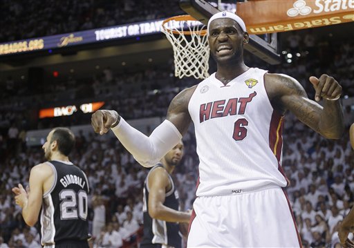ReHeat: LeBron leads Miami to 2nd straight title - The San Diego