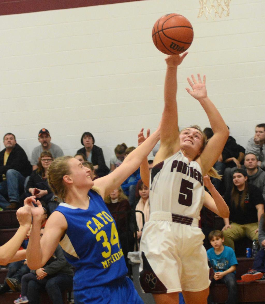 With Two Starters Sidelined Port Byron Girls Basketball Uses