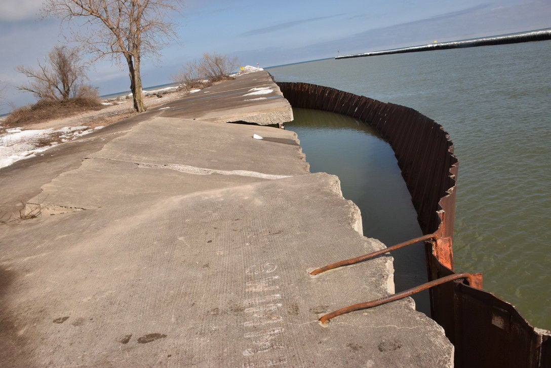 Fair Haven pier damage