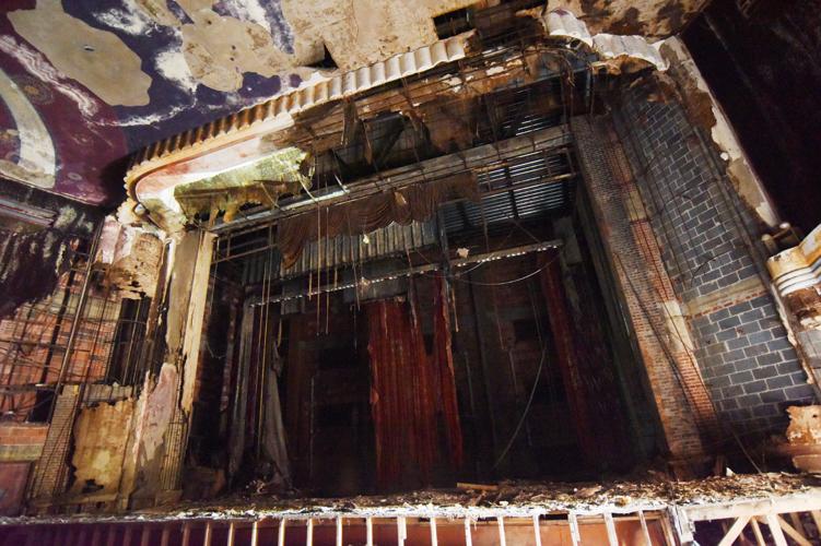 Inside the Auburn Schine Theater