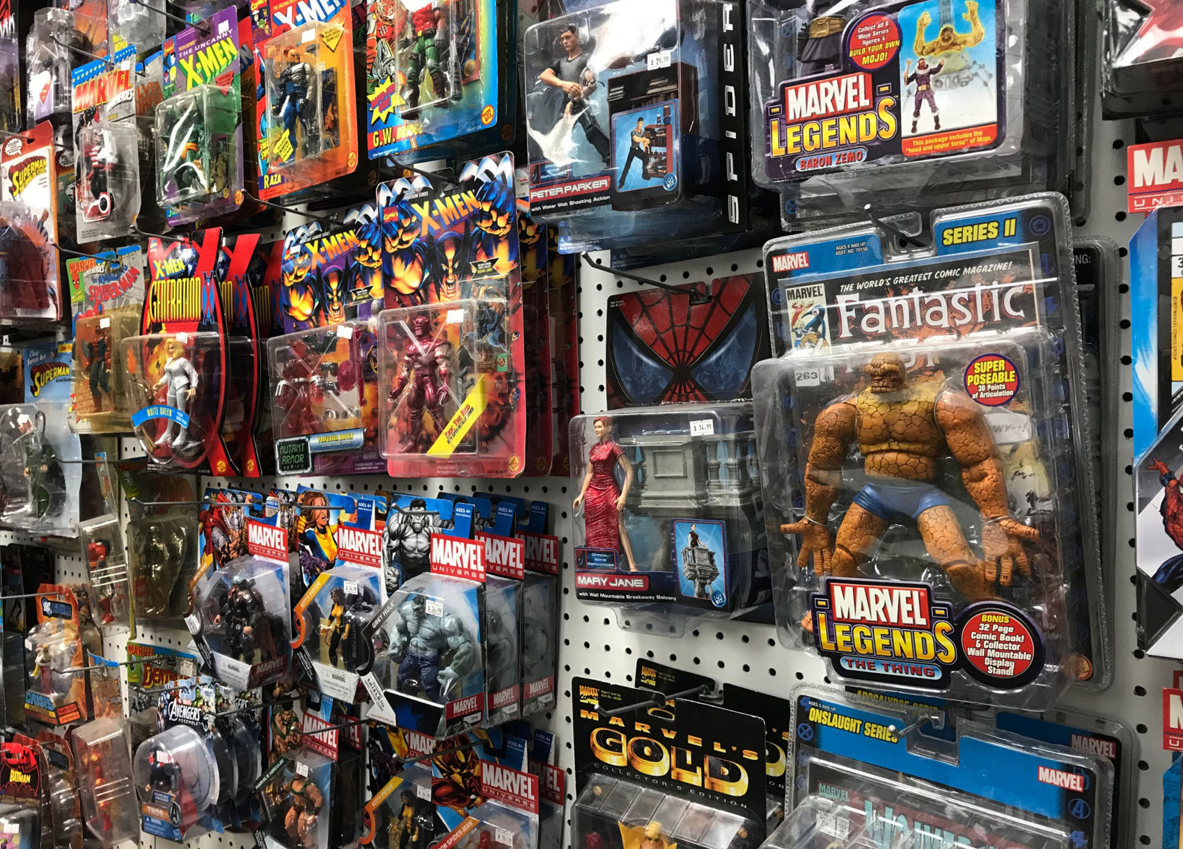 comic and action figure store
