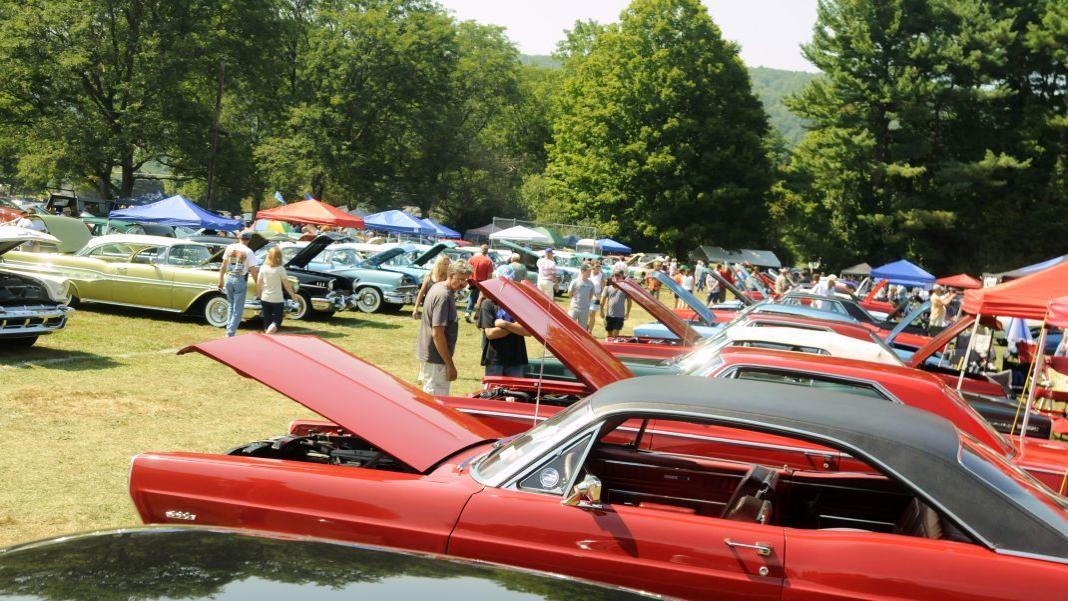 Community Camera Fillmore Glen in Moravia hosts annual car show, flea