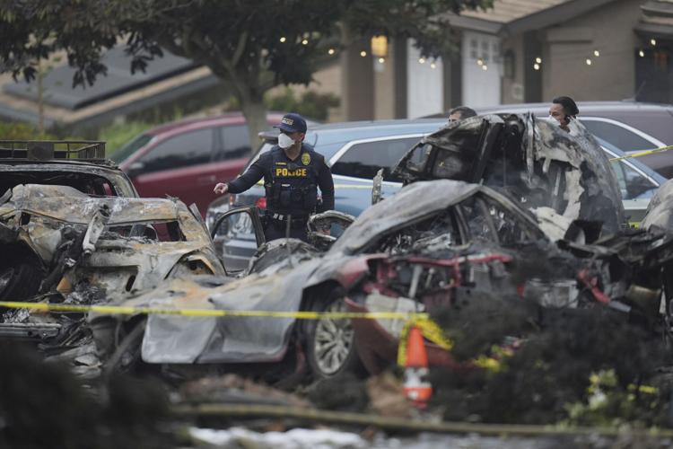 APTOPIX Plane-Crash-San-Diego