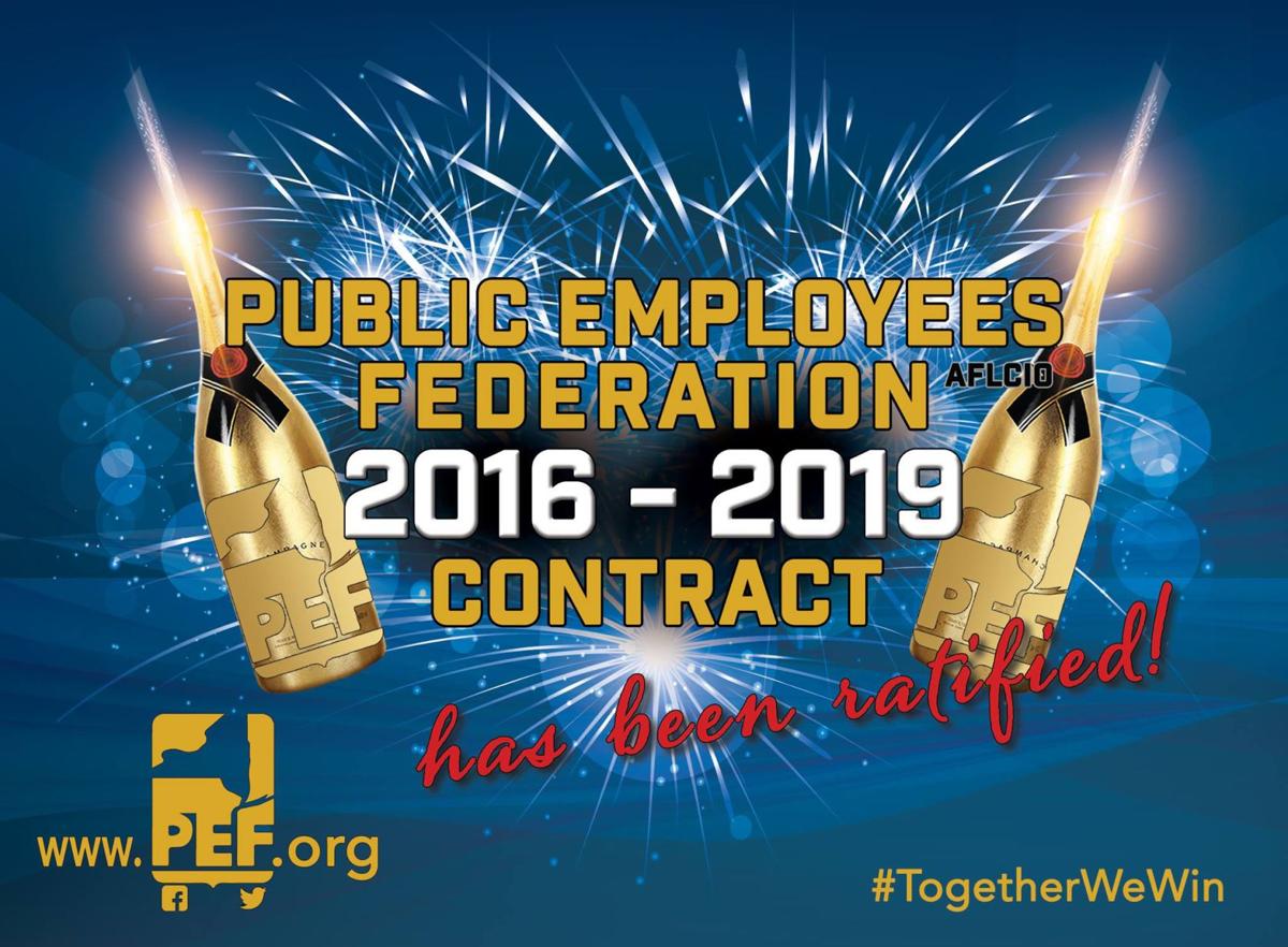 Cuomo Public Employees Federation approves 3year contract