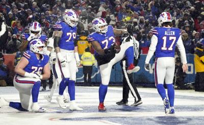 Bills Ravens NFL Playoff Football