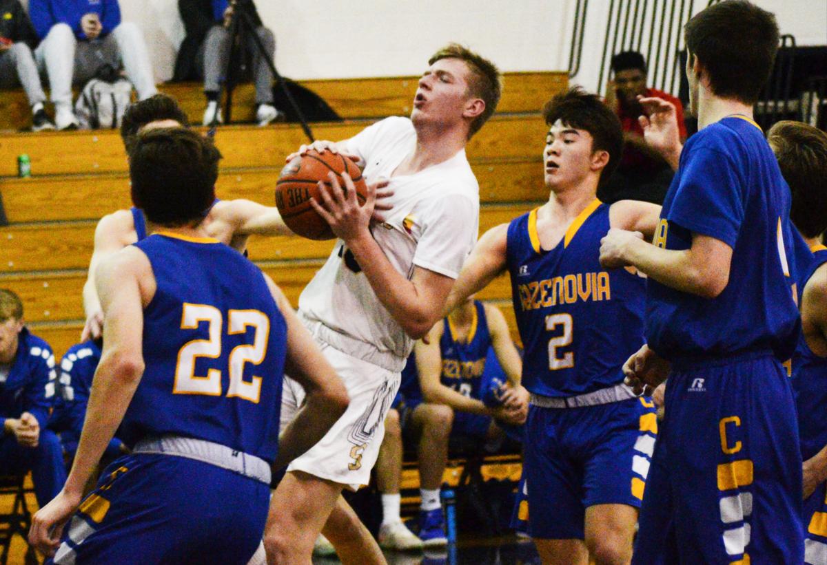 Wamp Drains Buzzer Beating Layup Skaneateles Boys Basketball Tops