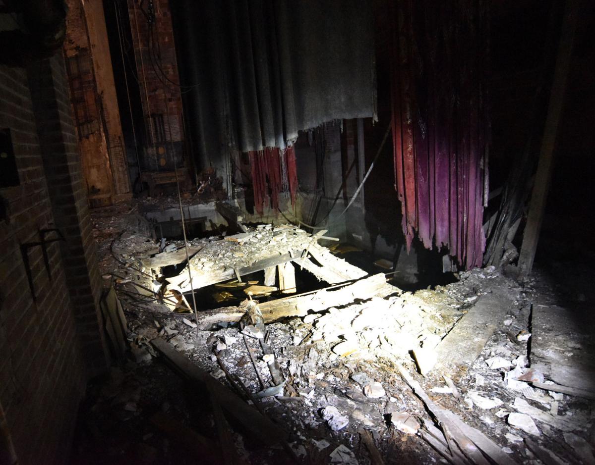 Inside the Auburn Schine Theater
