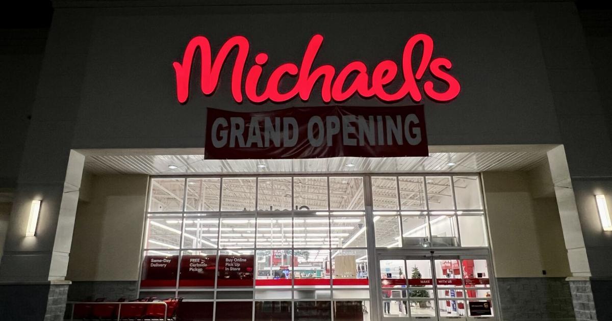 Michaels scheduled to open in Auburn Plaza in November