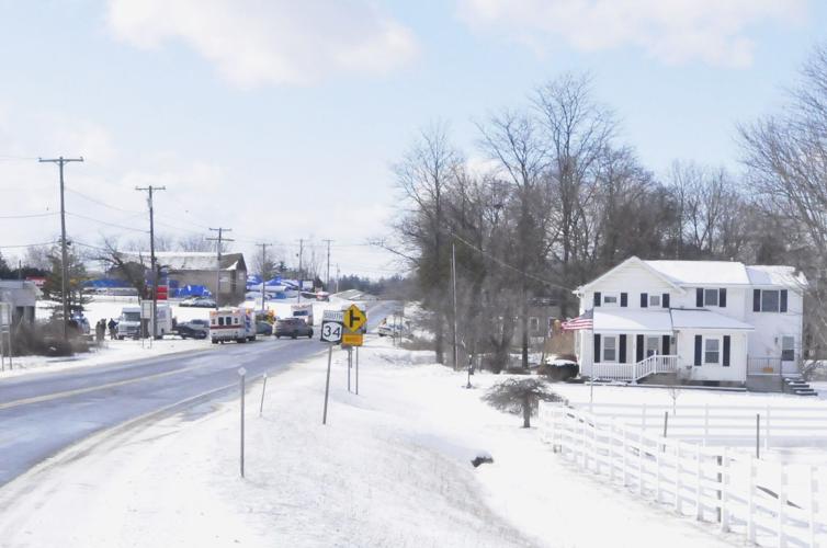 4car crash closes portion of South Street Road in Fleming