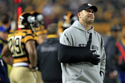 NFL fines Ben Roethlisberger for wearing a watch. On the sideline