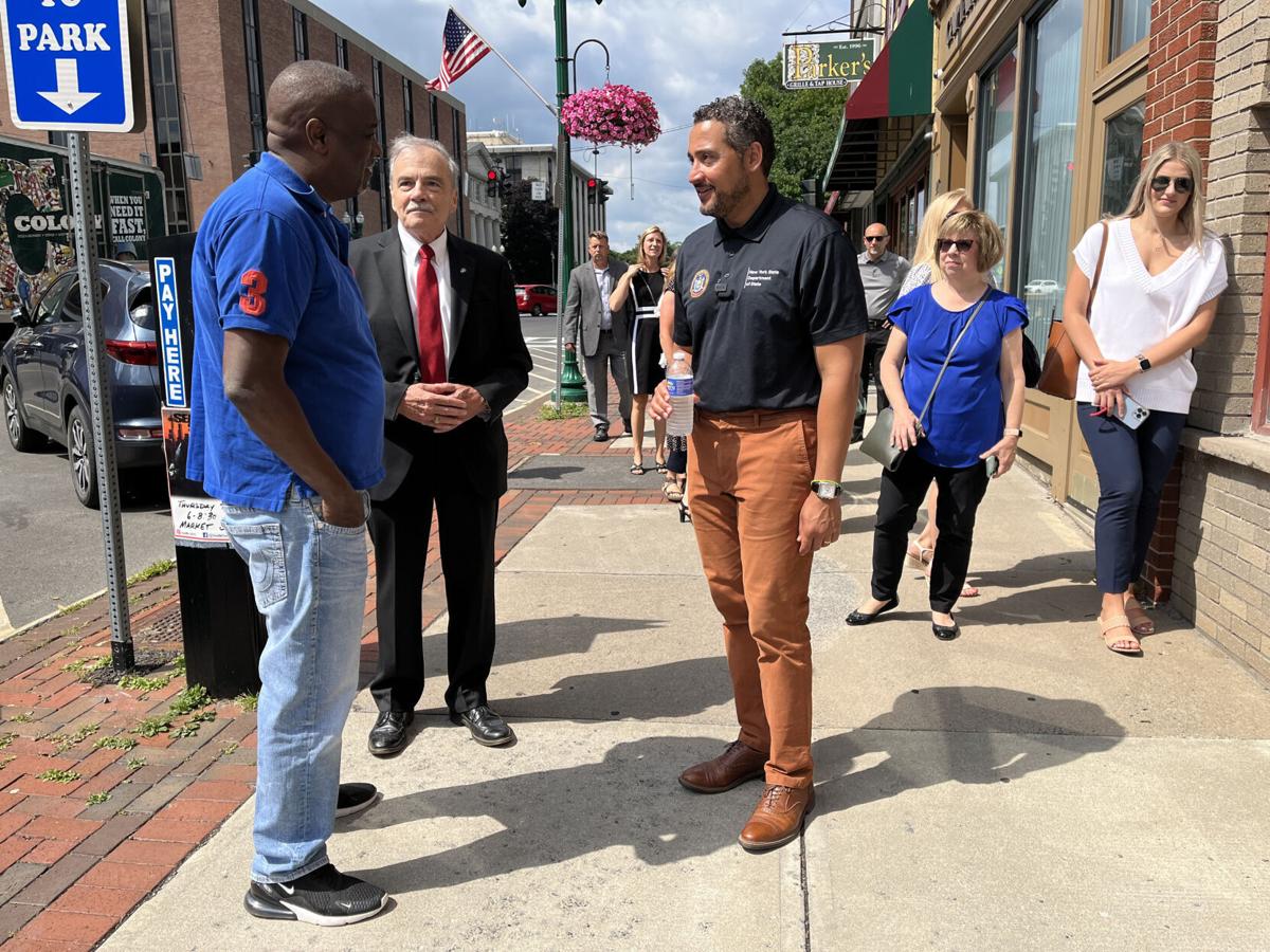 Gallery NYS Secretary of State Robert Rodriguez tours Auburn DRI projects