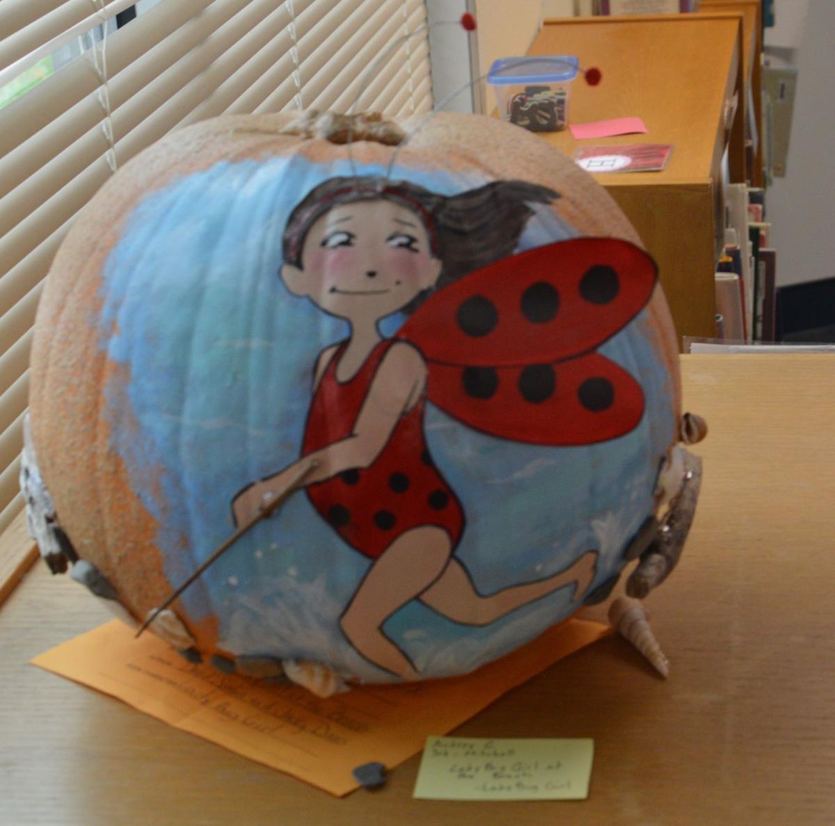 Owasco Elementary School Pumpkin Contest Depicts Characters From