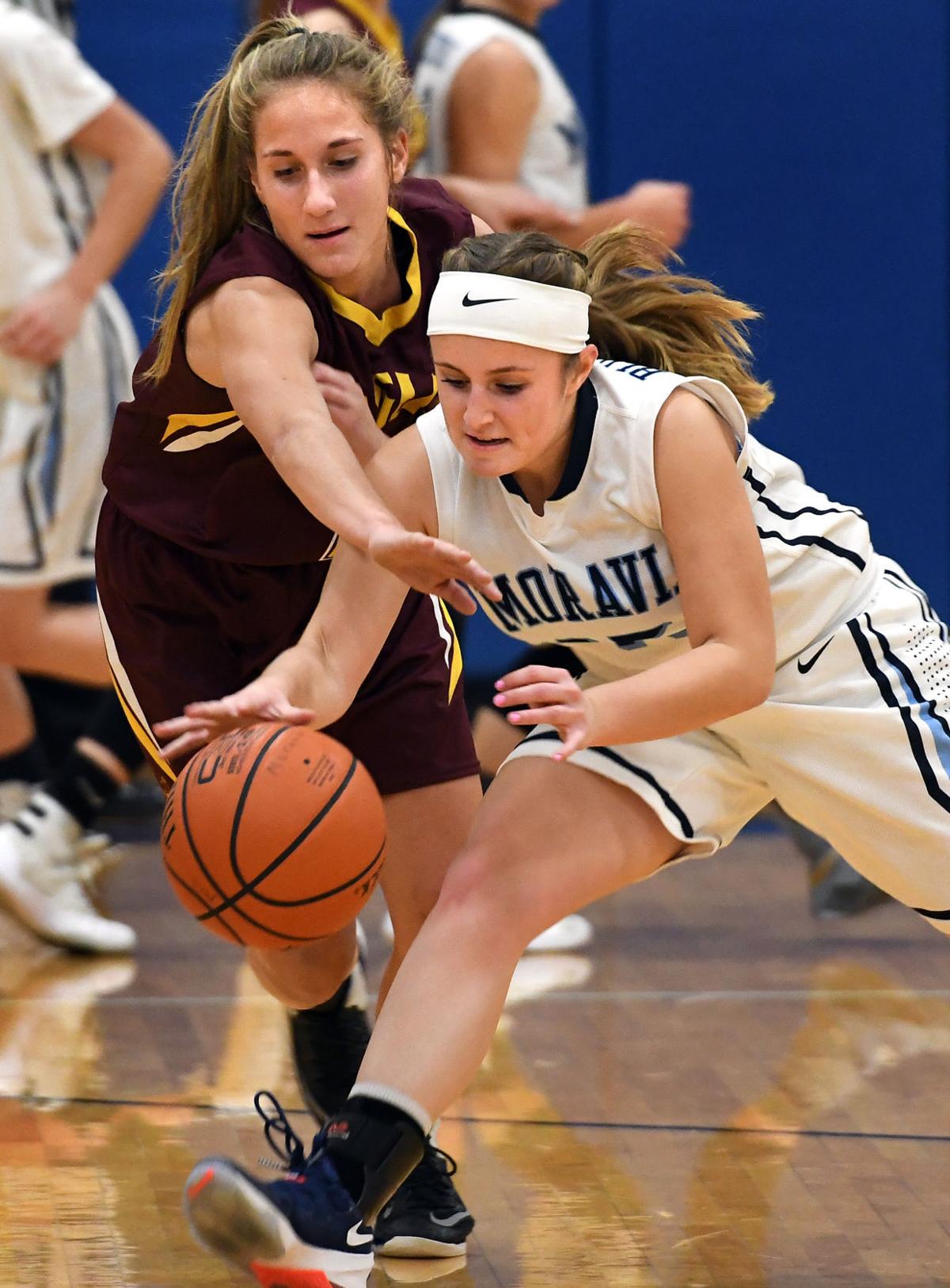 Genson Drills Winner As Moravia Girls Basketball Defeats Whitney