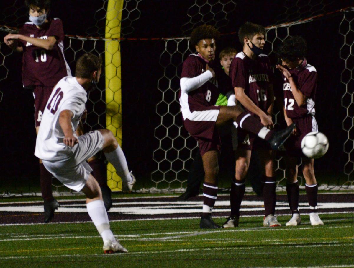 Auburn boys soccer vs. Central Square - 4