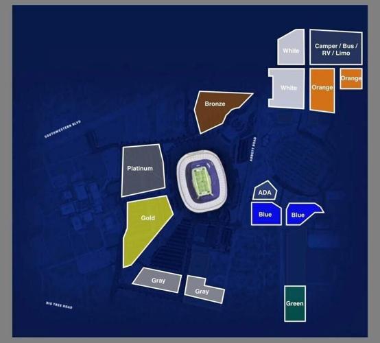 Bills parking 2026 season