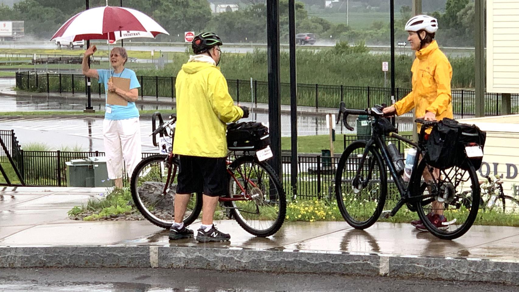 Bicyclists on 400-mile Erie Canal tour pass through Port Byron park - Vimarsana News