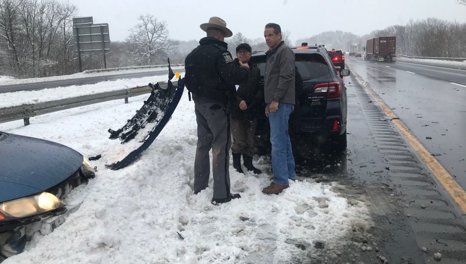 Cuomo Declares State Of Emergency After Winter Storm Batters Ny
