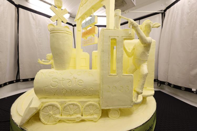 Butter sculpture - Picture of The Great New York State Fair