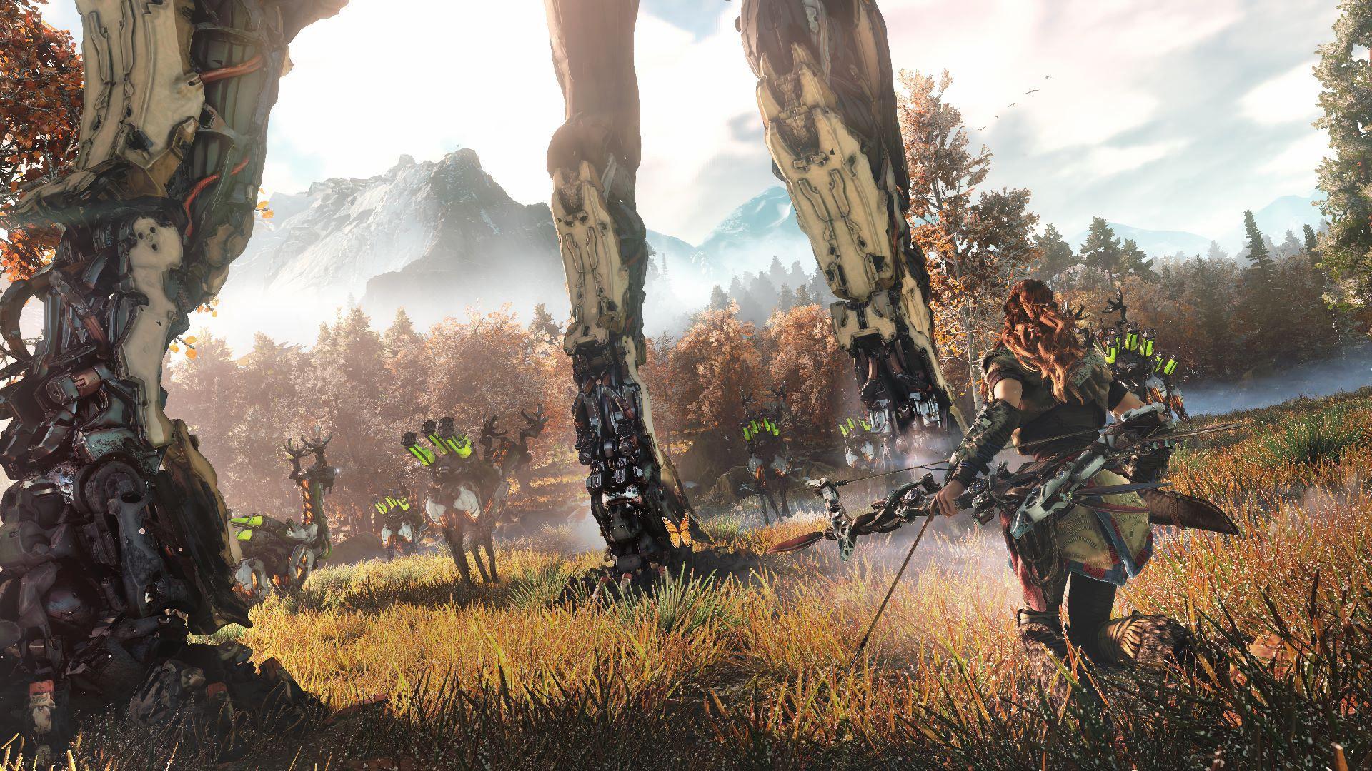 Horizon Zero Dawn Five Tips For Starting Ps4 S Open World Robot Safari Entertainment Auburnpub Com