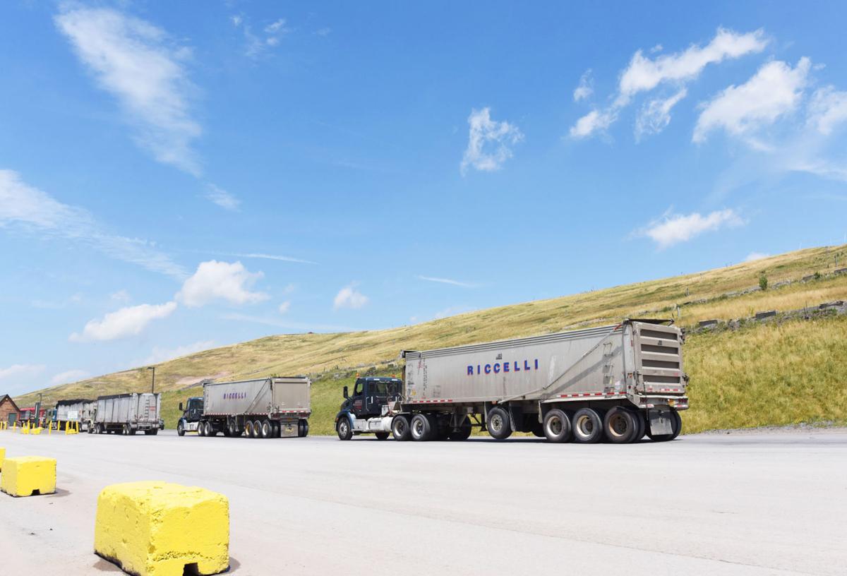 Garbage trucks