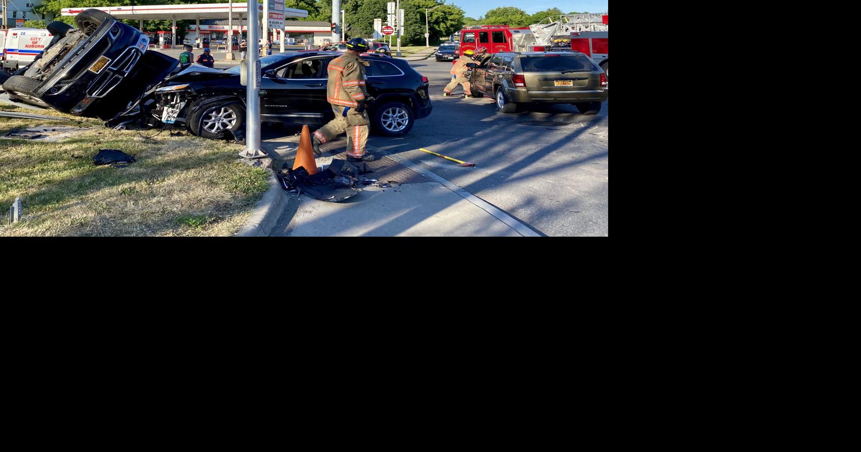 Two extricated after three-car accident in Auburn on Arterial and North ...