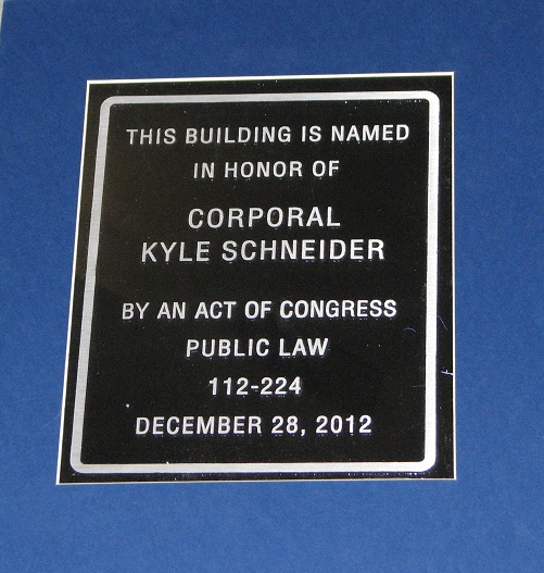 Baldwinsville post office renamed in honor of hometown hero Cpl. Kyle