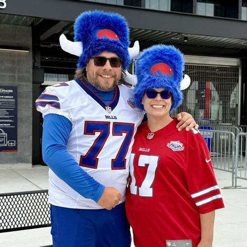 Ron Balus and Lea Ann Korkowski Bills fans
