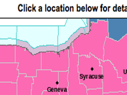 Winter Storm Warning Issued For Cayuga County Much Of Upstate Ny