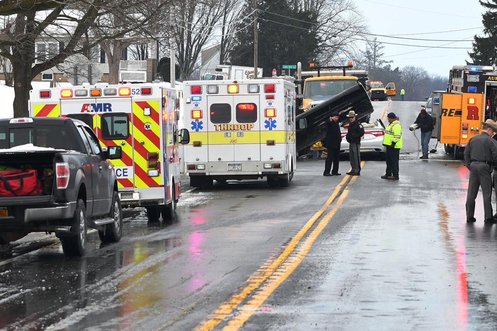 Crash involving snowplow results in 'serious injury' on Routes 5 and 20